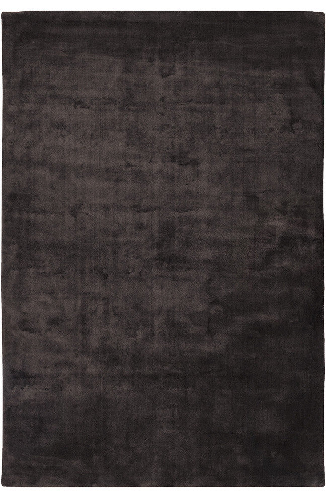 Gloria Contemporary Area Rug, Charcoal Brown, 9'x13' Rectangle