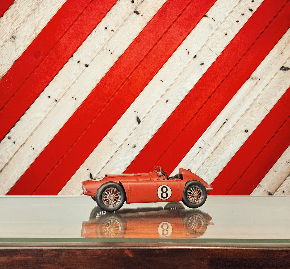 Formular One Racer Ferrari 1954 Lancia Model, Collectible Scale Model Car
