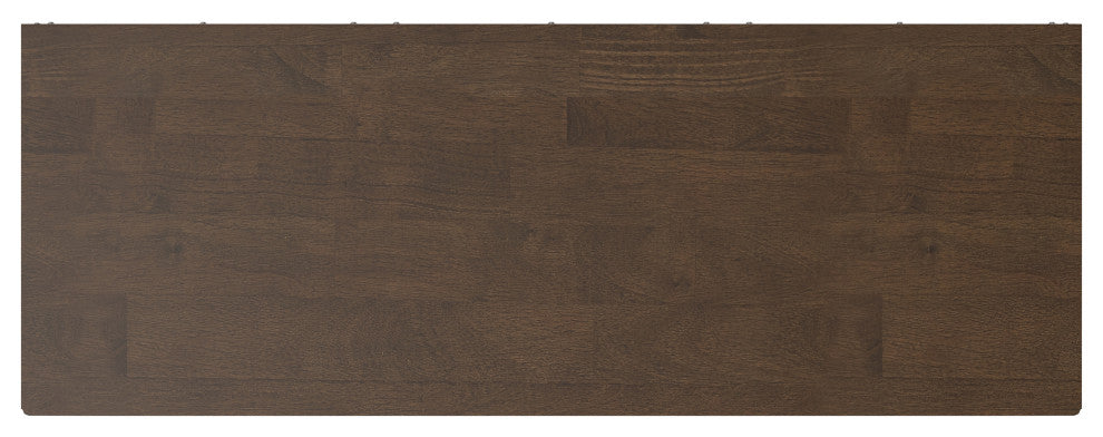 Harper Solid Hardwood 9 Cube Storage, Walnut Brown