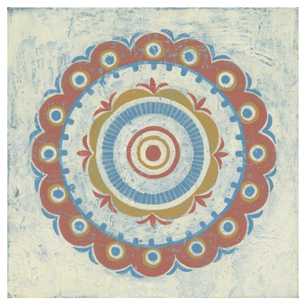 "Lakai Circle II" Digital Paper Print by Kathrine Lovell, 26"x26"