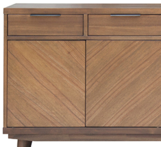 Piero Chevron Buffet 4 Drawers + 4 Doors