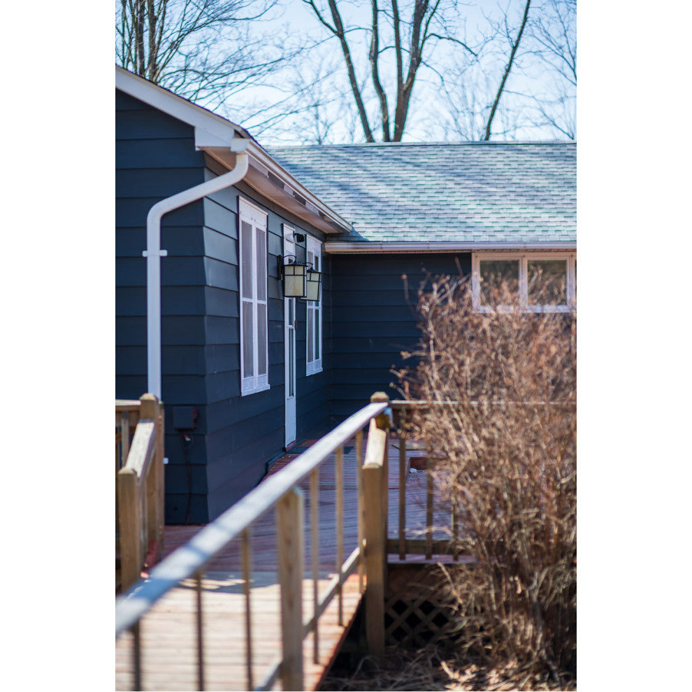 Maxim Coldwater 1-Light Outdoor Wall Lantern Burnished - 4054HOBU