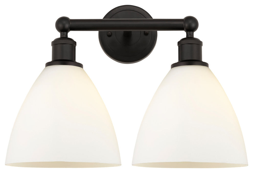 Innovations 616-2W-OB-GBD-751 2 Light Bath Vanity Light, Oil Rubbed Bronze