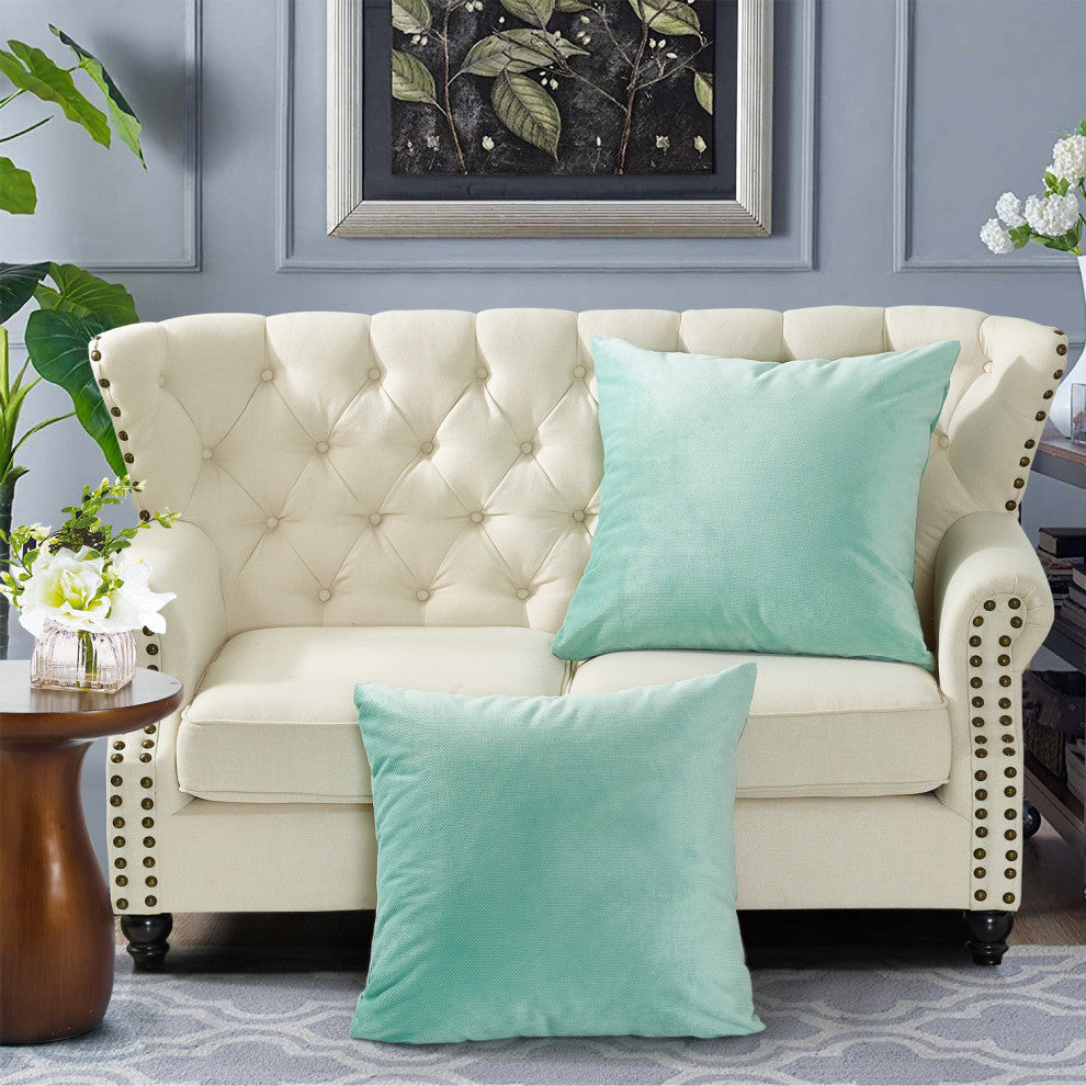 Milliken Plush Pillow Shell 2 Piece Set, Agate, 26" X 26"