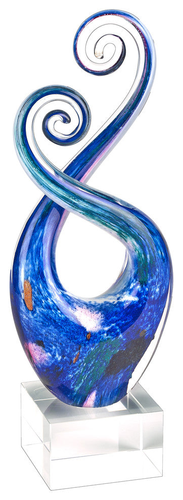 Monet 10" Swirl Centerpiece