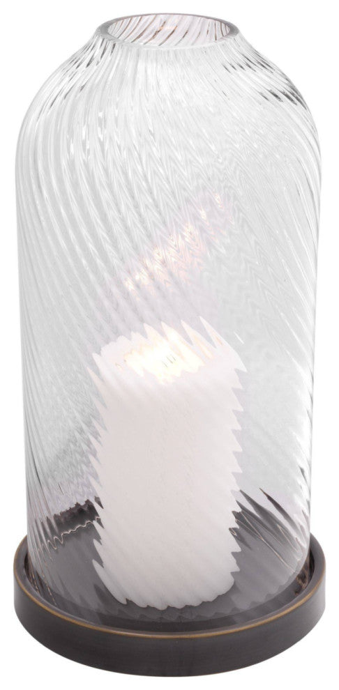 Glass Open Dome Hurricane  | Eichholtz Giselle, Large