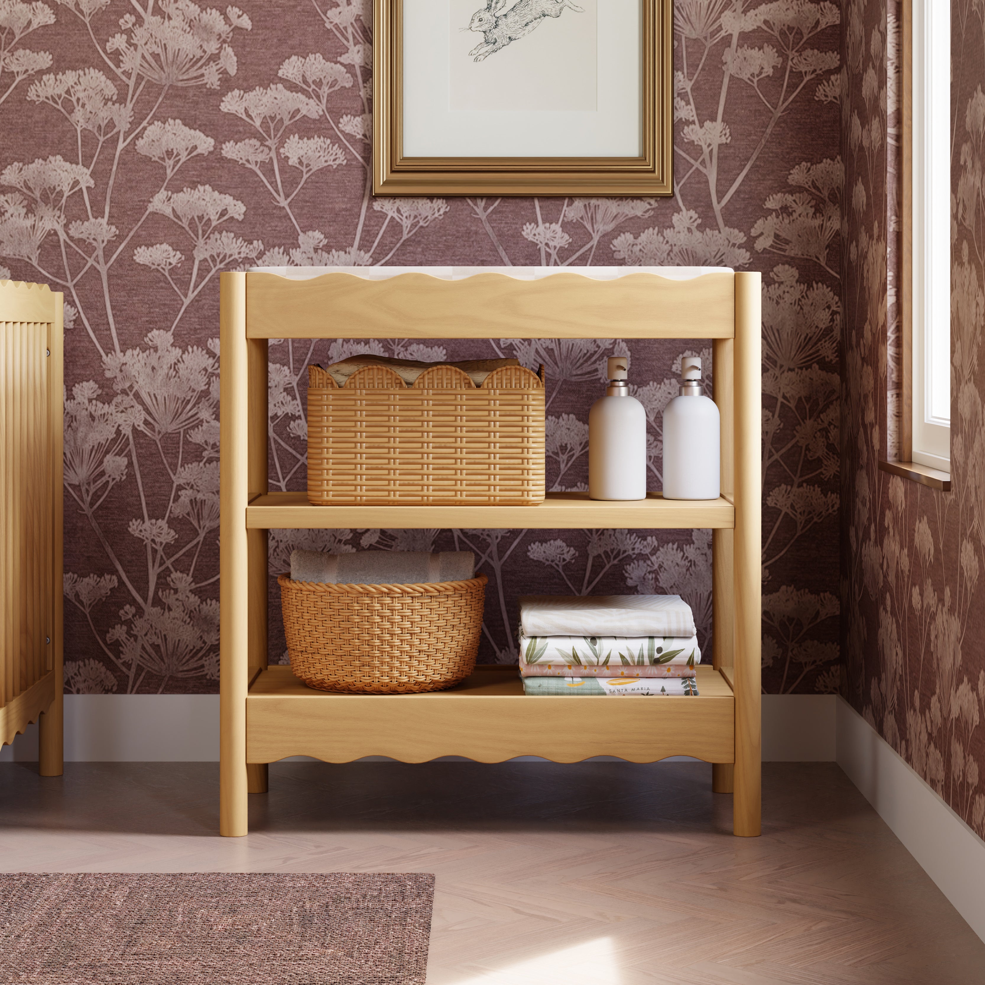 Swell Changing Table, Honey