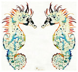 Betsy's Sea Horses Door Mat 18x26