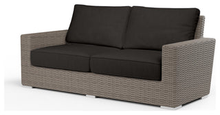 Coronado Spectrum Carbon Plush Comfort Outdoor Loveseat