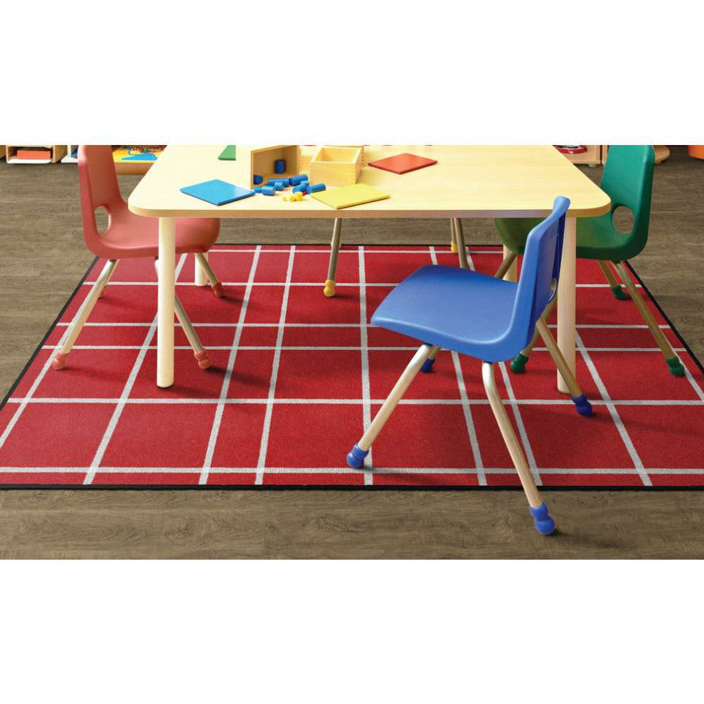 Flagship Carpets FA1817-44FS Red Check