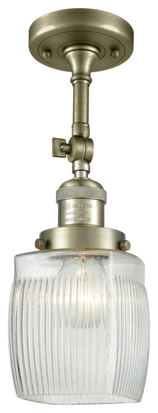 Innovations Lighting 201F-Ab-G302 1 Light 14 Inch Semi-Flush Mount