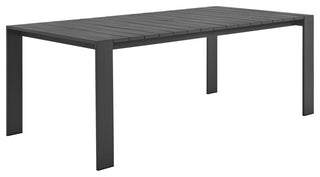 Tahoe 9-Piece Aluminum Dining Set, Gray Charcoal