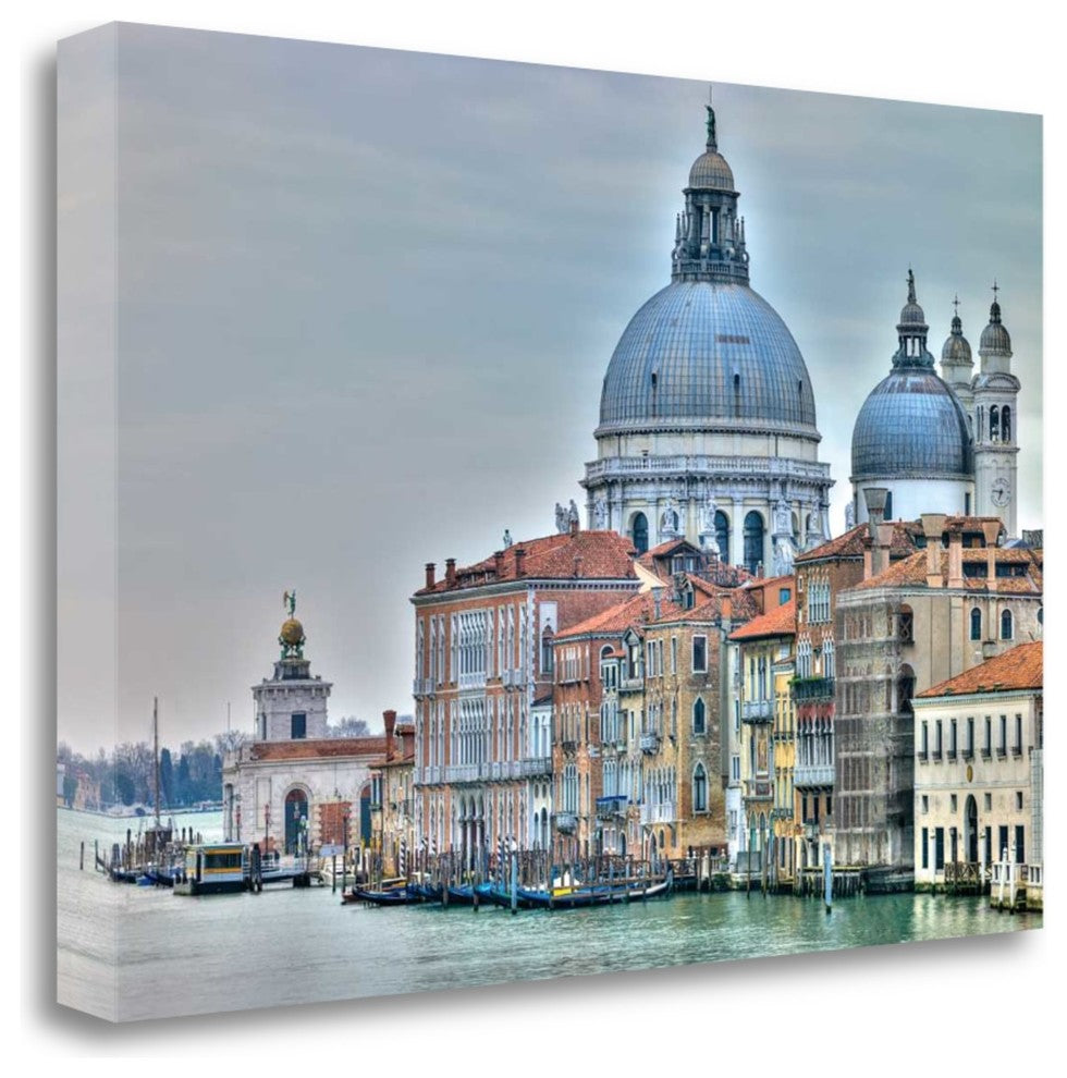 "Venice Lately" By Assaf Frank,Ready to Hang Giclee Print on Gallery Wrap Canvas
