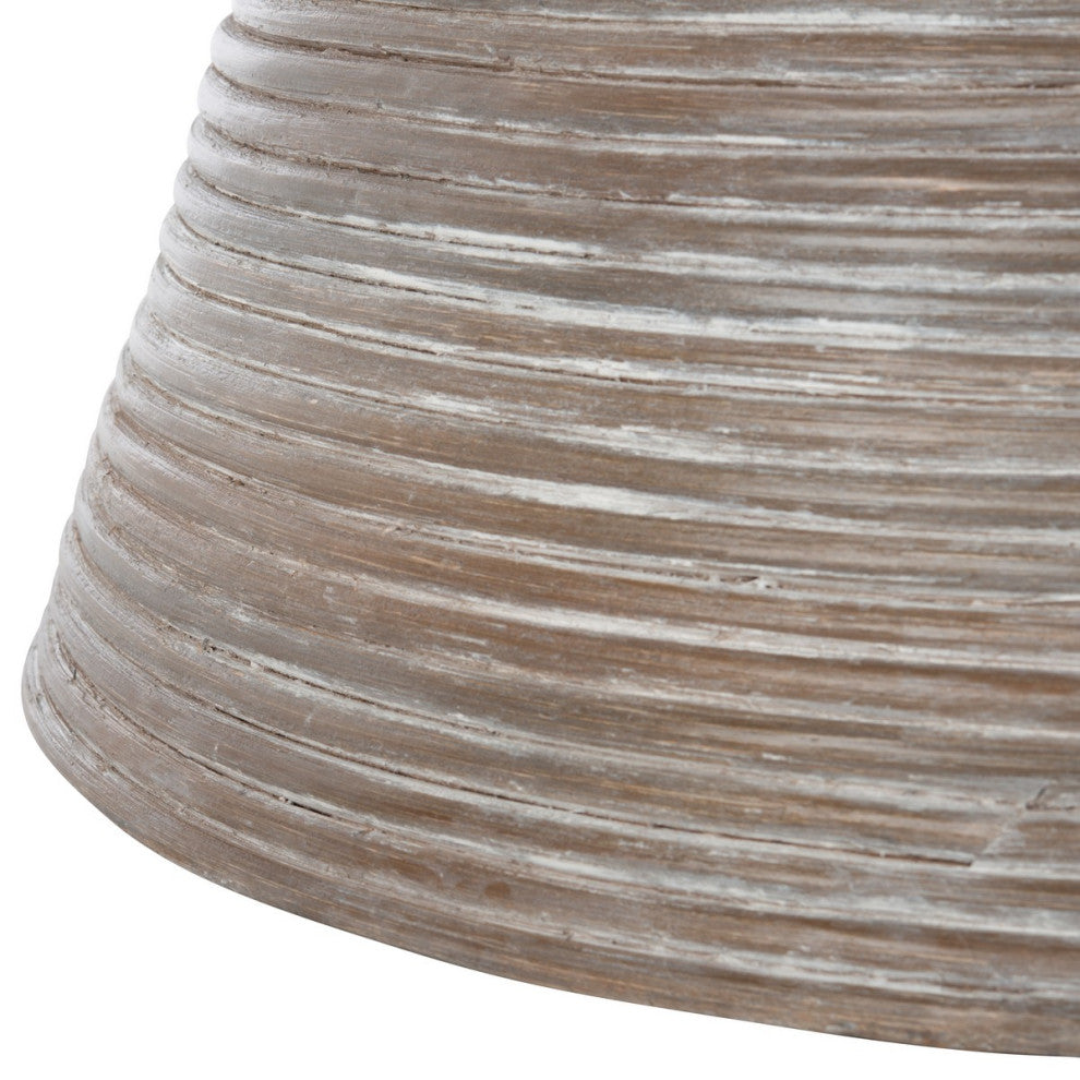 Safavieh Cristina Rattan Coffee Table, Grey White Wash