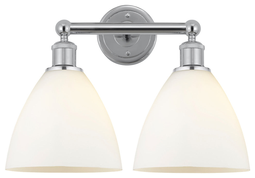 Innovations 616-2W-PC-GBD-751 2 Light Bath Vanity Light, Polished Chrome