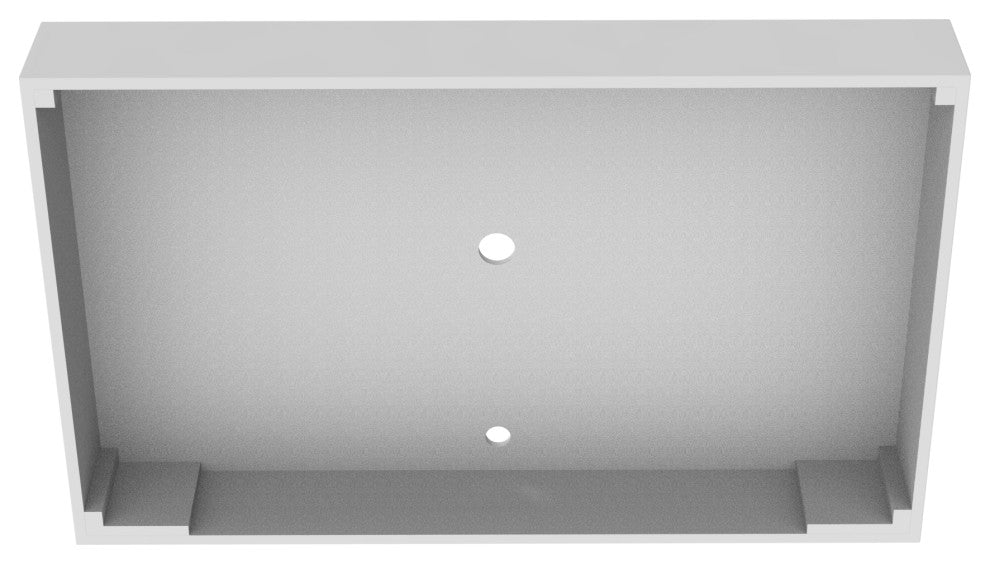 Solid Surface White Bath Countertop For Sinks, White, 36"
