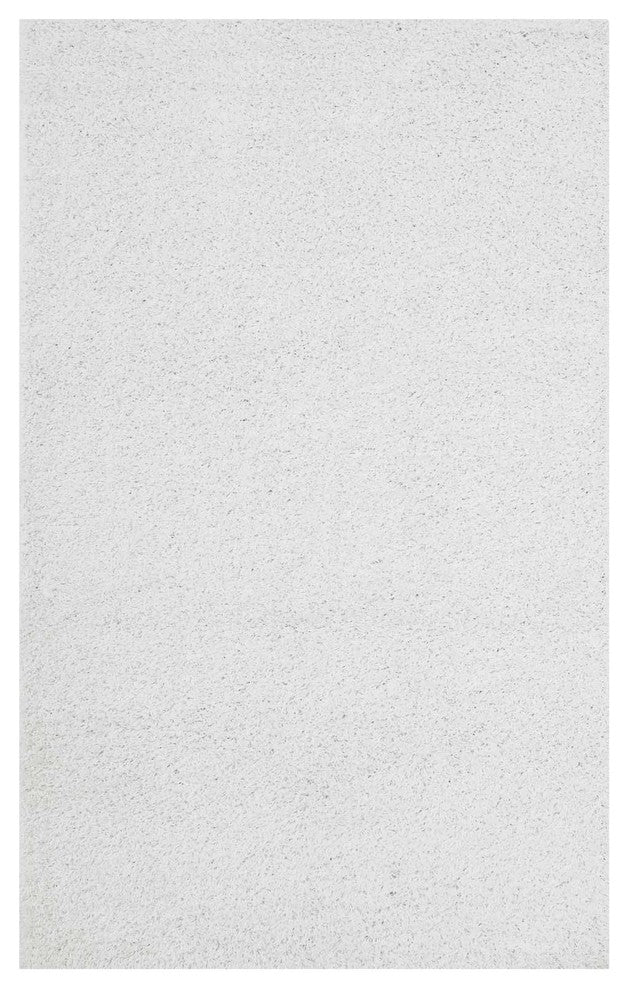 Enyssa Solid 5x8 Shag Area Rug