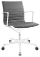 Gray Vi Mid Back Vinyl Office Chair