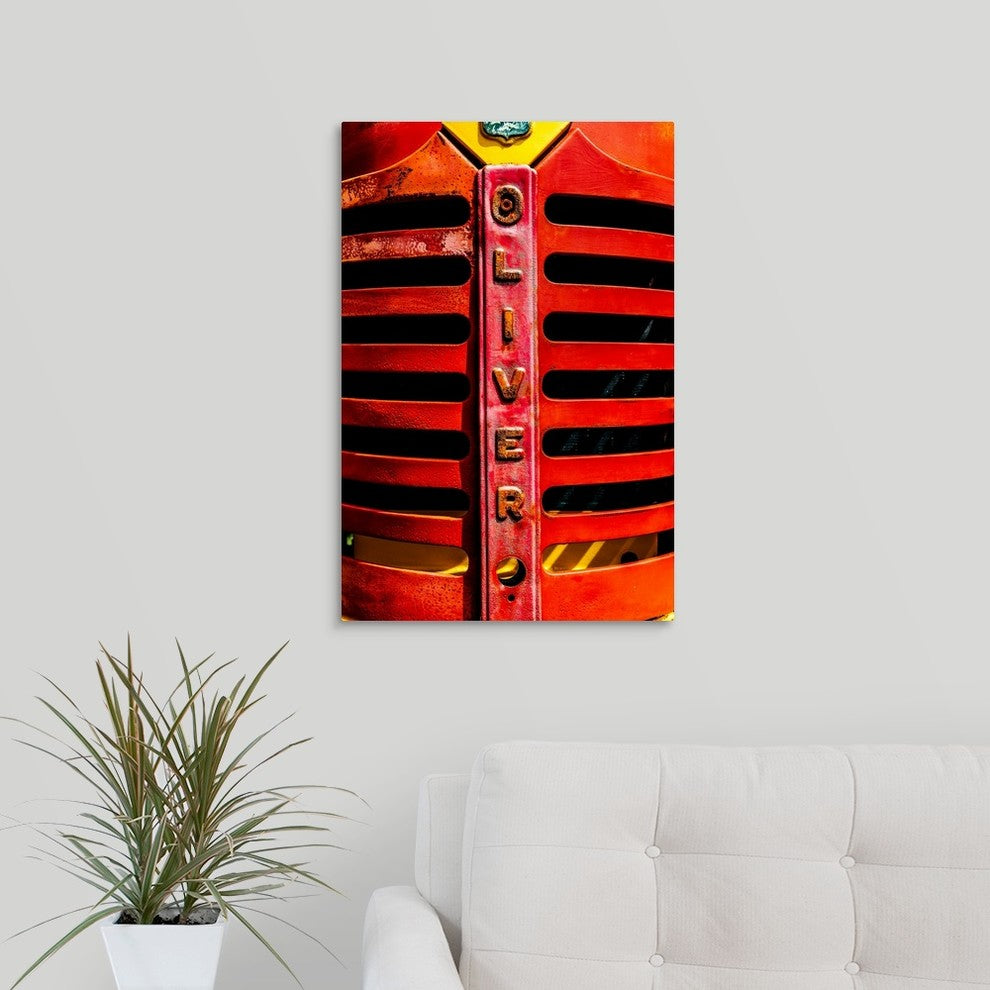 "Oliver" Wrapped Canvas Art Print, 16"x24"x1.5"