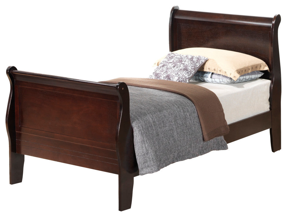 Camanche Bed, Cappuccino, Twin