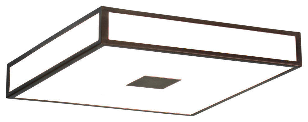 Astro Mashiko 400 Square, Dimmable Bathroom Ceiling Light (Bronze)