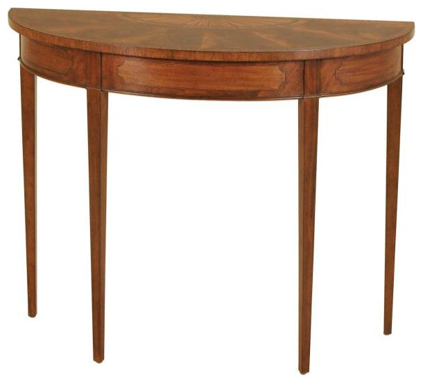 Irish Demilune Console Table