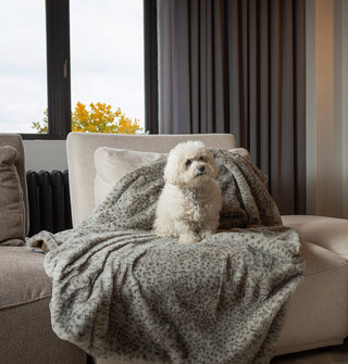 Limited Faux Fur Throw 50"x60", Lynx