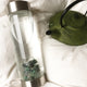 Water Bottle, VitaJuwel ViA Gemwater Bottle, White Loop Caps, Beauty