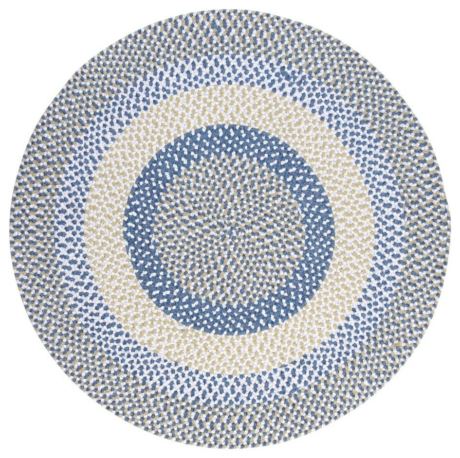 Colonial Mills Blokburst BK59 Blueberry Pie Kids/Teen Area Rug, Round 12'x12'