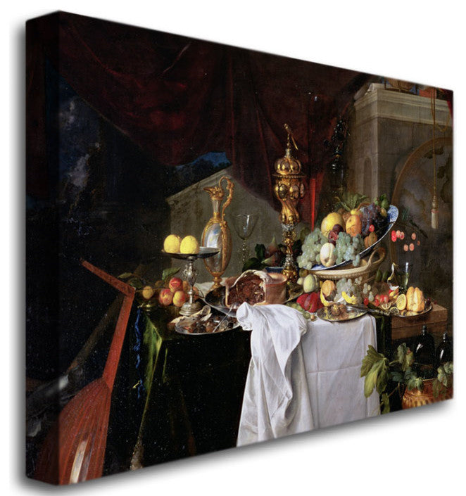 'Still Life, 1640' Canvas Art by Jan Davidsz de Heem