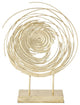 Modernist Gold Metal Abstract Constellation Sculpture