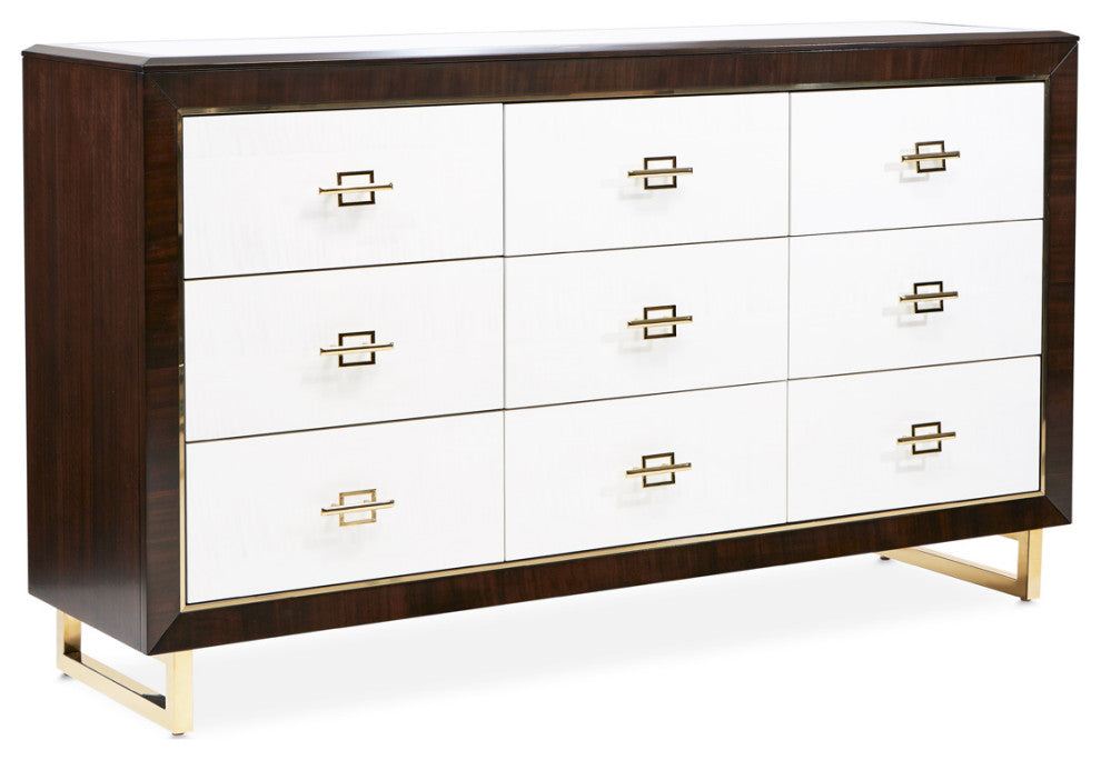 Belmont Place 9-Drawer Dresser Espresso