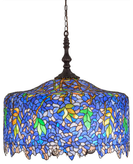 Meyda lighting 21936 30"W Tiffany Wisteria Pendant