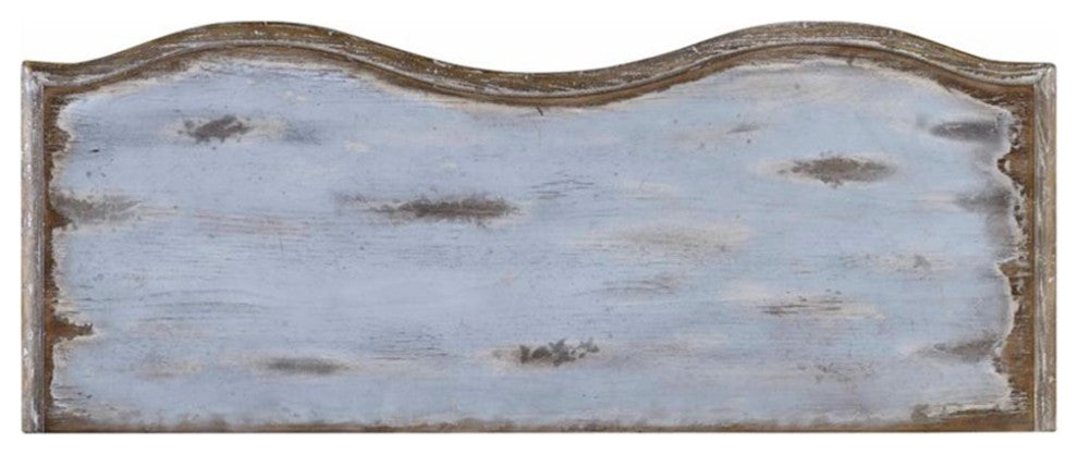Beaumont Lane 3-Drawer Poplar Wood Accent Chest in Soft Blue