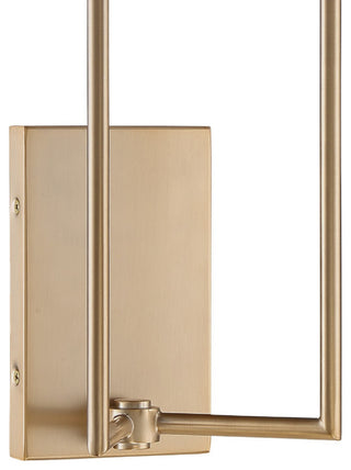 Lena 2 Light Vibrant Gold Wall Mount