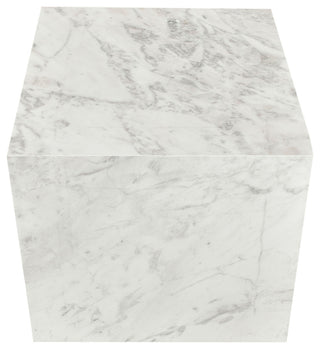 Bolzano End Table, White
