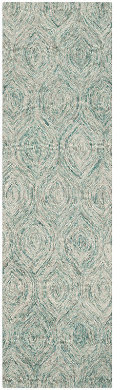 Safavieh Ikat Ikt631A Ivory, Sea Blue Area Rug