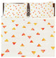 Timeless Triangles, Orange Lightweight Full Queen Duvet Cover