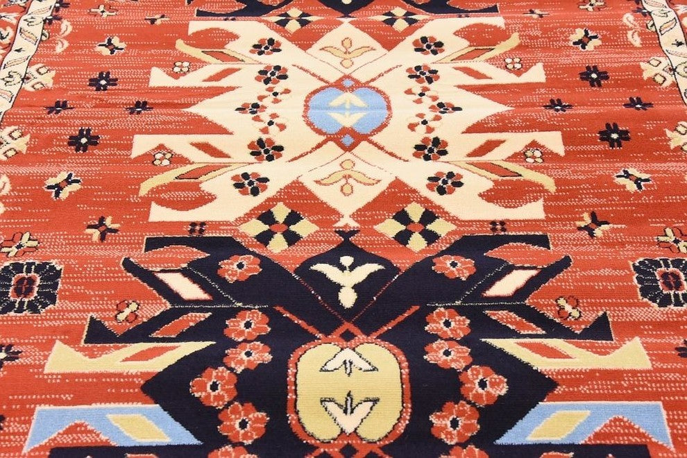 Unique Loom Terracotta Oasis Taftan 6'x9' Area Rug