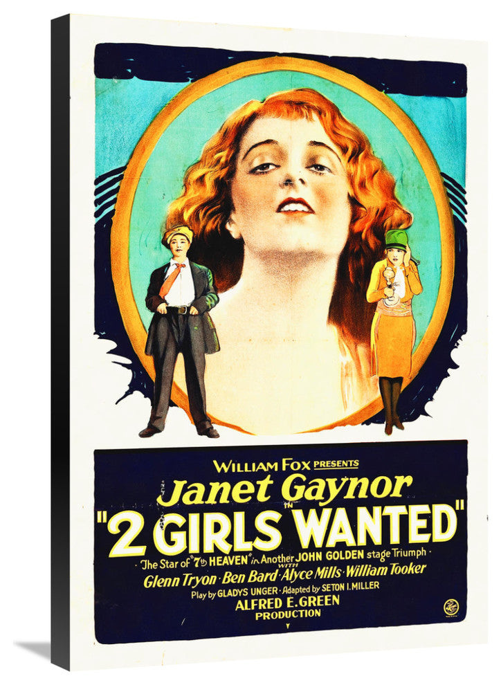 "Two Girls Wanted" Stretched Canvas Giclee by Hollywood Photo Archive, 20x30"