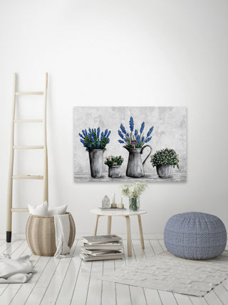 "Stunning Lavender" Painting Print on Wrapped Canvas