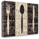 "Kitchen Words Trio" By Pela Studio, Giclee Print on Gallery Wrap Canvas