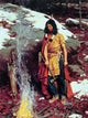 William Gilbert Gaul Indian by the Campfire Wall Decal