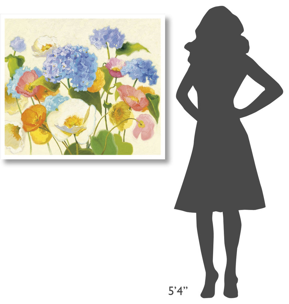 "Springy" Digital Paper Print by Shirley Novak, 38"x33"