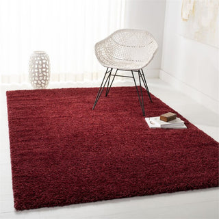 Safavieh August 6' x 9' Shag Rug in Burgundy
