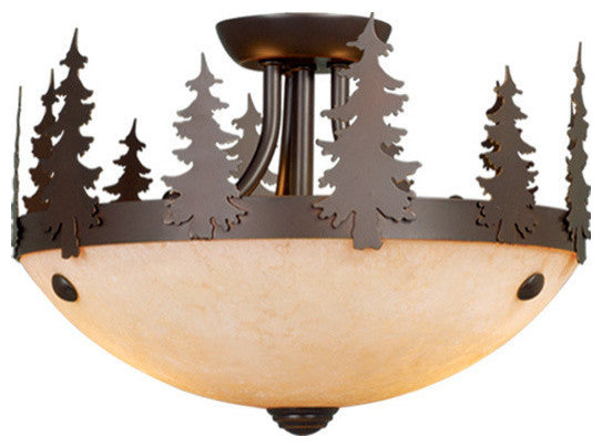 Yosemite 12" Light Kit, Dual Mount Burnished Bronze