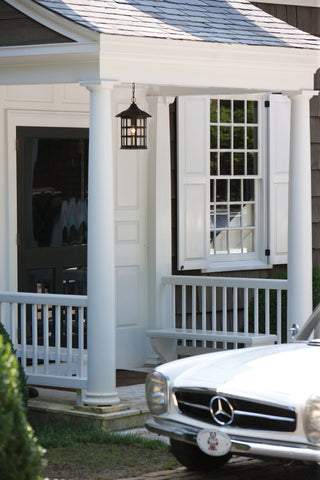 Hinkley Freeport Medium Hanging Lantern, Classic White