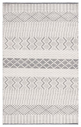Safavieh Couture Natura Collection NAT855 Rug, Ivory/Gray, 3'x5'