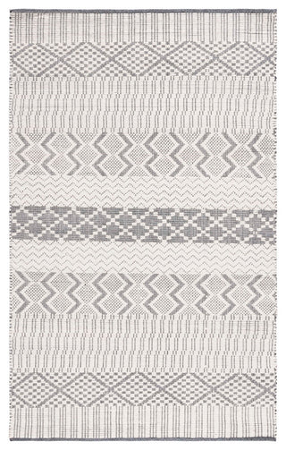 Safavieh Couture Natura Collection NAT855 Rug, Ivory/Gray, 3'x5'