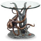SPI Aluminum Octopus and Seagrass End Table